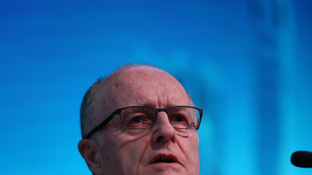 20/11/2019. Lendlease AGM held at The Four Seasons hotel in Sydney. Chairman Michael Ullmer during the opening of meeting. Britta Campion / The Australian