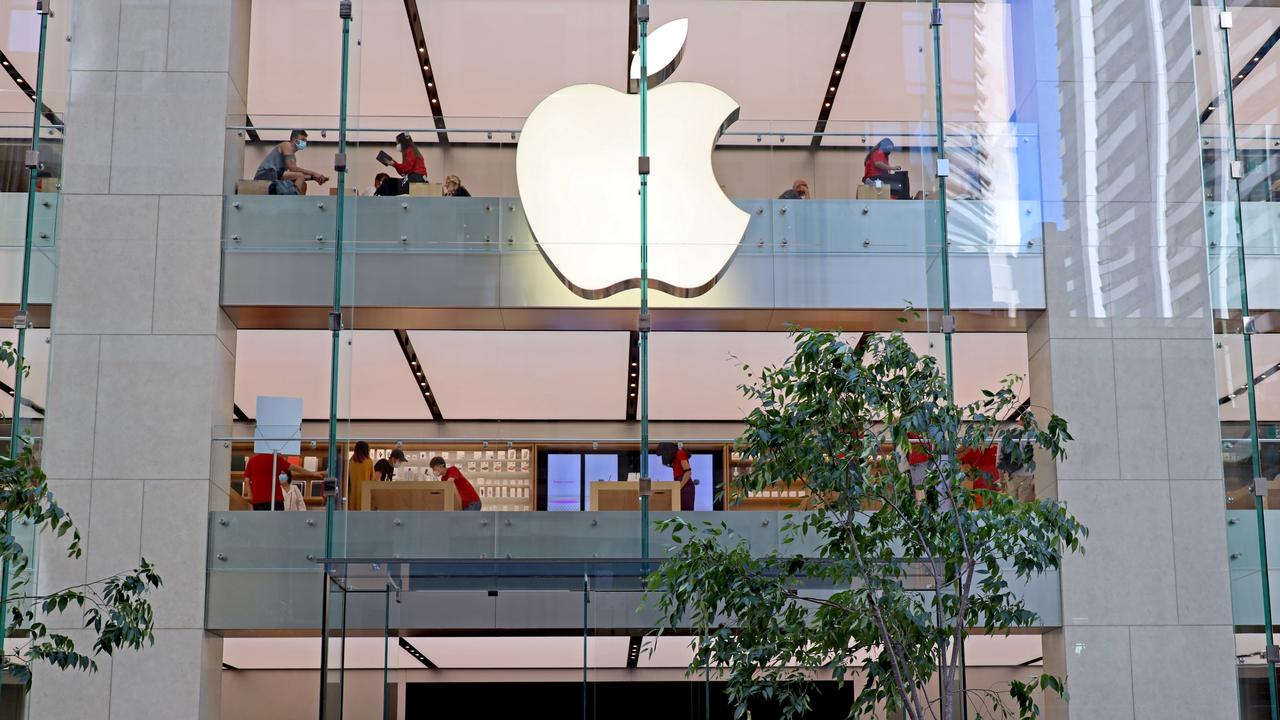 Apple launched its new operating system on Tuesday. Picture: NCA NewsWire/Nicholas Eagar