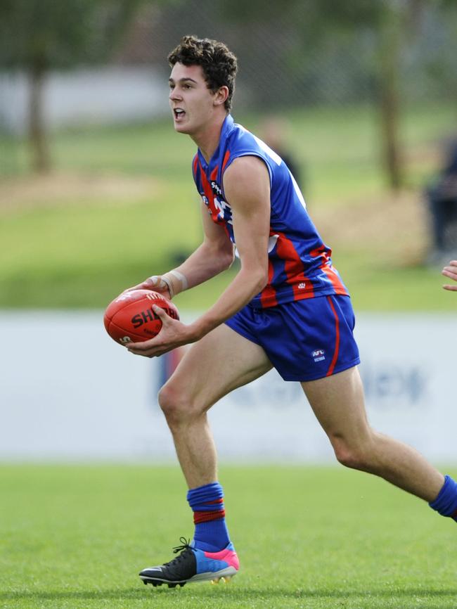 Darcy Byrne-Jones in action for Calder.