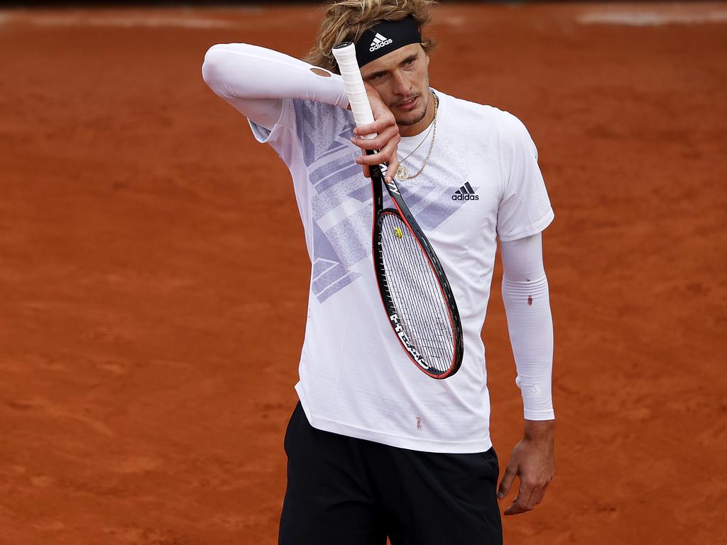 Alexander Zverev is “completely sick”.