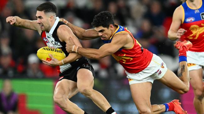 Where was the dare from St Kilda on Friday night? Picture: Quinn Rooney/Getty Images