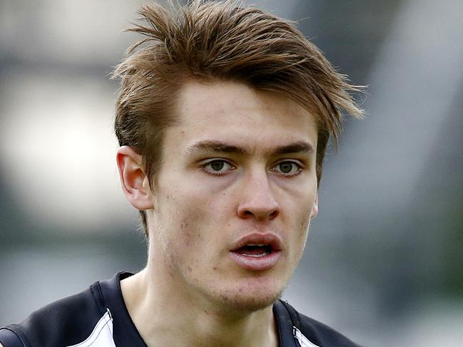 VFL Collingwood v Essendon Darcy Moore no 73 Picture:Wayne Ludbey