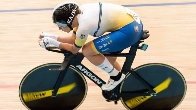 South Australian cyclist Maeve Plouffe is a member of Cycling Australia's Podium Potential Academy. Picture: Cycling Australia