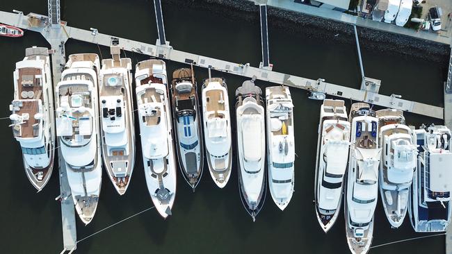 Superyacht Rendezvous II was recently held at the Gold Coast City Marina.