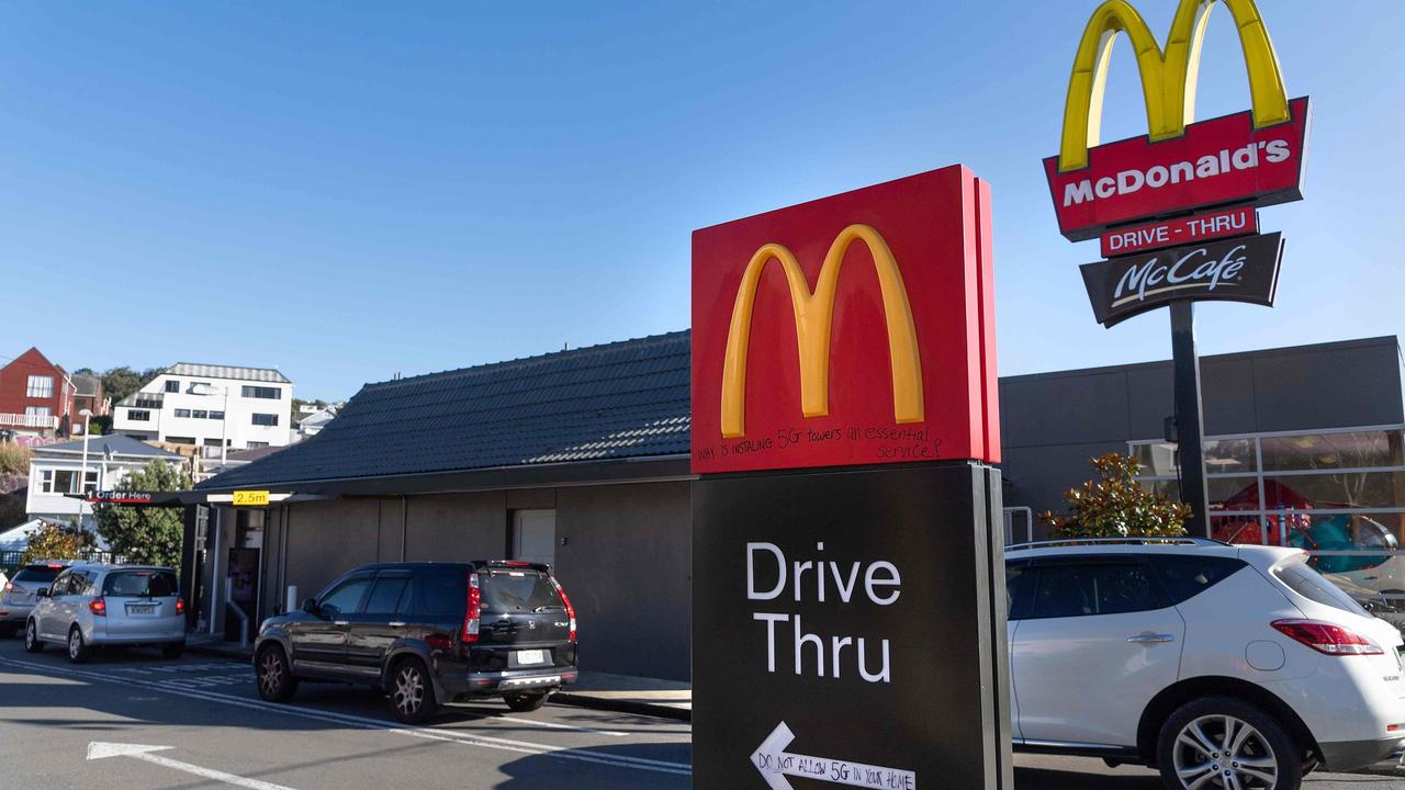 A Google worker has made an unfortunate McDonald’s mistake. Picture: Marty Melville/AFP