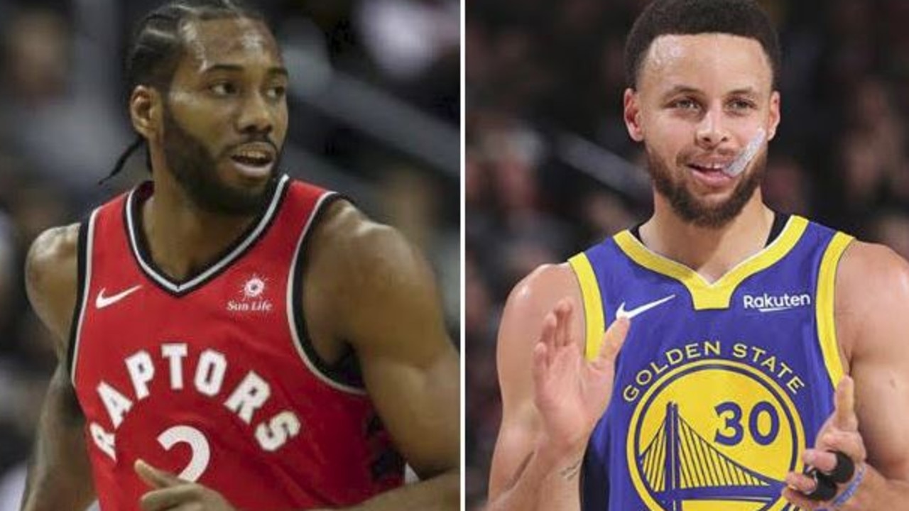 Raptors Legend Kawhi Leonard meets former Raptor Hakeem Olajuwan