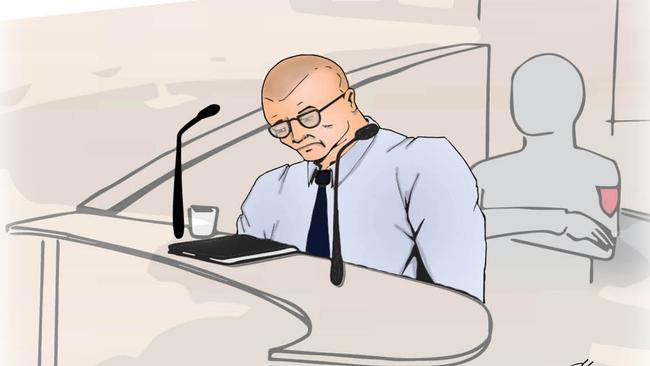 The trial of accused gunman Ben Hoffmann continued on Wednesday.