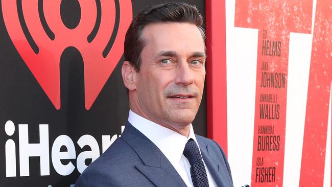 WESTWOOD, CA - JUNE 07: Jon Hamm attends the Premiere Of Warner Bros. Pictures And New Line Cinema's "Tag" at Regency Village Theatre on June 7, 2018 in Westwood, California.   Jerritt Clark/Getty Images/AFP == FOR NEWSPAPERS, INTERNET, TELCOS & TELEVISION USE ONLY ==