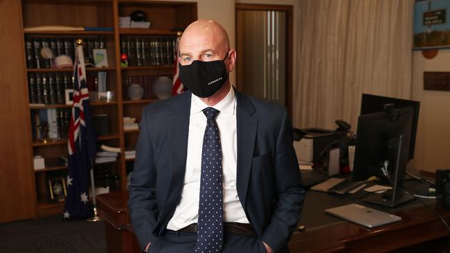 Premier Peter Gutwein for end of year interview. Picture: Nikki Davis-Jones