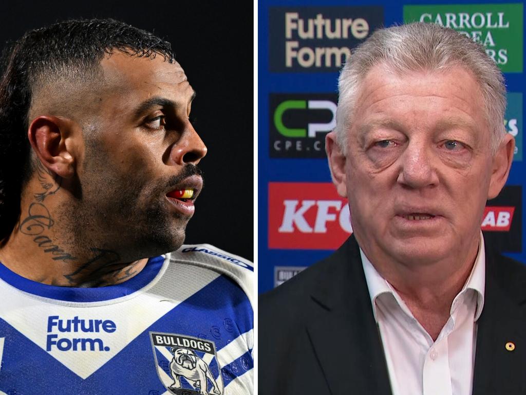 Josh Addo-Carr and Phil Gould