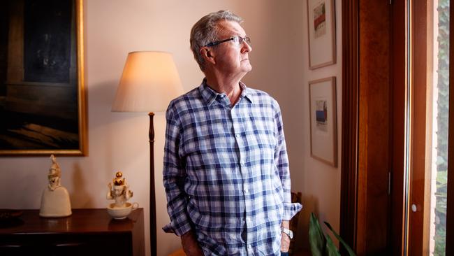 Dr Peter Goldsworthy – the well-known Adelaide author and GP – was diagnosed with myeloma in 2018. Picture: Matt Turner.