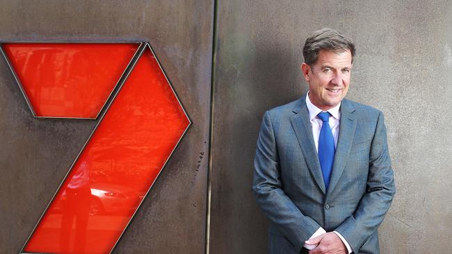 Mr Worner will remain in his role at Channel 7, the media group announced. Picture: John Feder / The Australian.