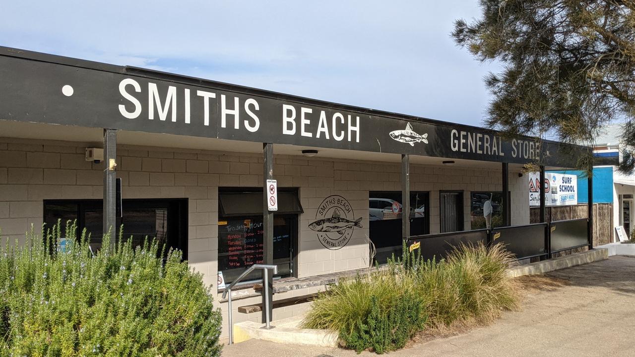 Smiths Beach General Store closes down Smiths Bar and Beach Food