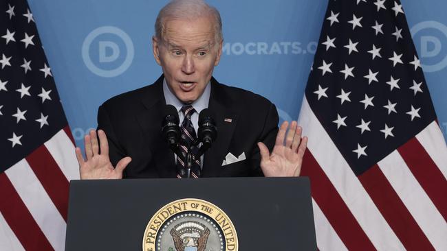 US President Joe Biden. Picture: AFP