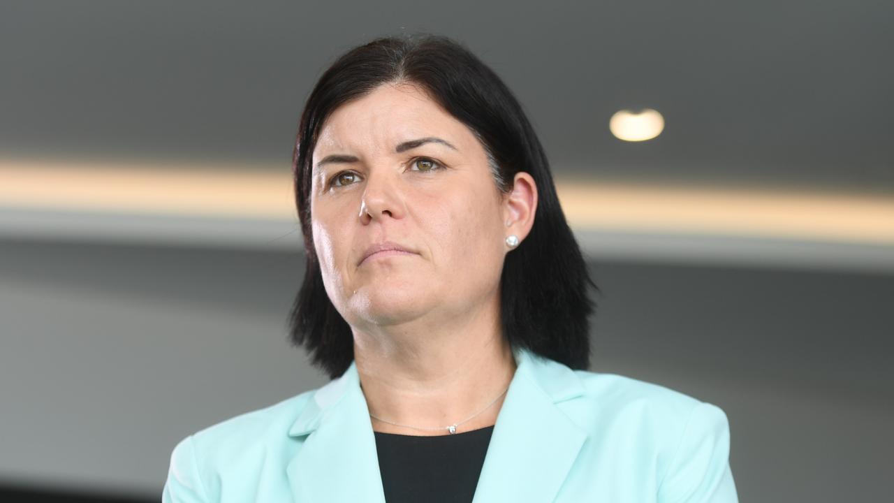 Chief Minister Natasha Fyles said the reform will free up police and the justice system t deal with more serious offending. Picture: (A)manda Parkinson