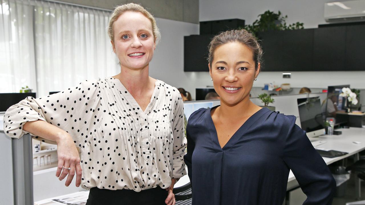 Bluebirds Property Partners co-founders Claire O'Rourke and Riye Arai-Coupe. Picture: Tertius Pickard