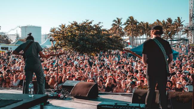 A new music festival b.social is hitting Mackay's shores with huge headliners like The Jungle Giants, Masked Wolf and Sneaky Sound System gracing the stage at the Mackay Showgrounds in December, 2021. Picture: social.b