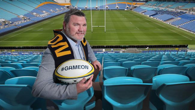 New Rugby Australia chair Dan Herbert. Picture: Glenn Hampson