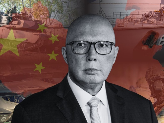 Dutton on defence spend art