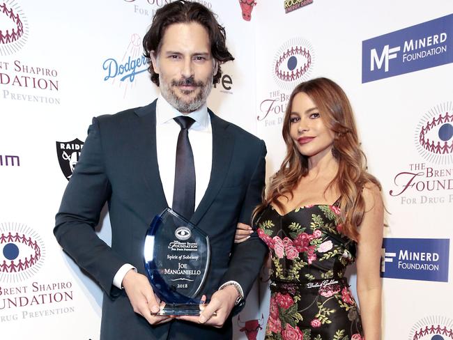 Vergara and husband Joe Manganiello. Picture: Getty