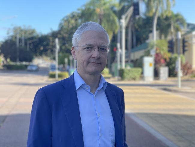 VisIR and Copperstring founder Joseph O'Brien has highlighted the importance of NQ's copper industry and the key role played by the Copperstring project. Picture: Leighton Smith.