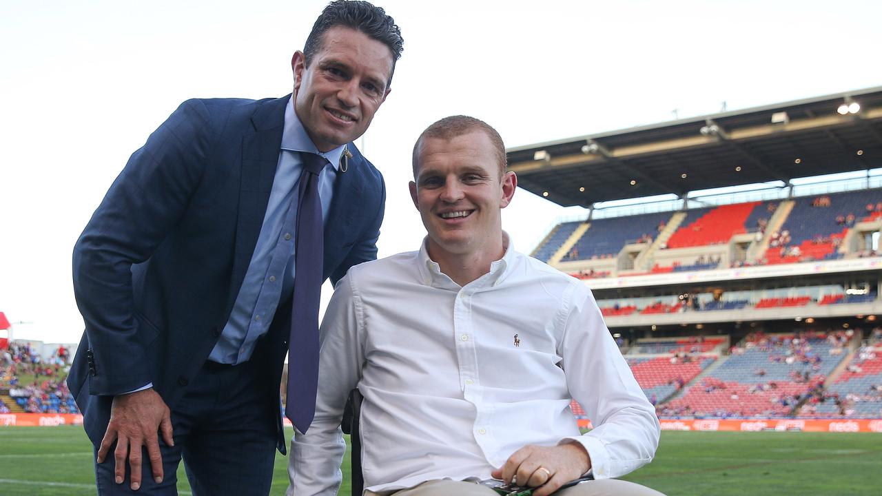 Alex McKinnon is leaving the Newcastle Knights. Picture: NRL Photos