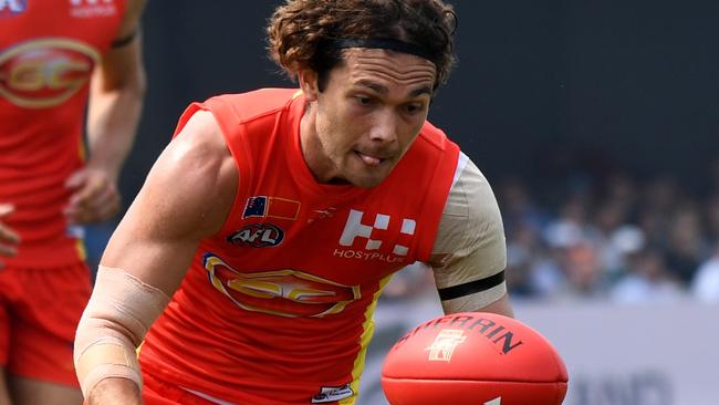 Jarrod Harbrow is serving a club-imposed ban for drink driving.