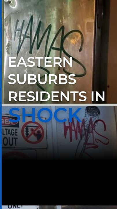 Eastern suburbs targeted with pro-Hamas graffiti