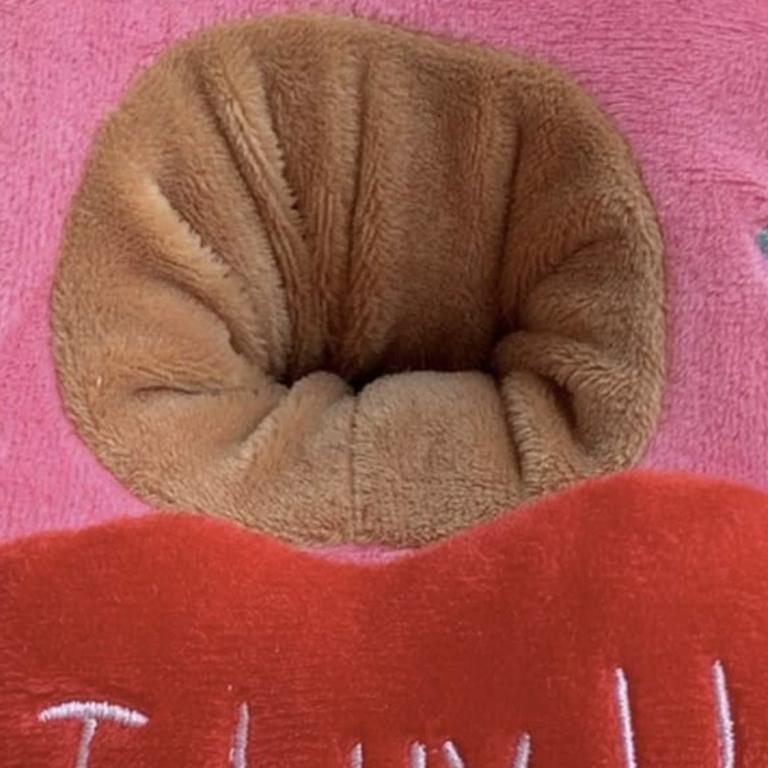 This doughnut has caused a stir for its likeness to a body part. Picture: Amazon