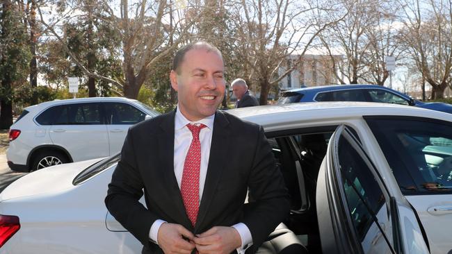 Treasurer Josh Frydenberg in Canberra. Picture: Gary Ramage