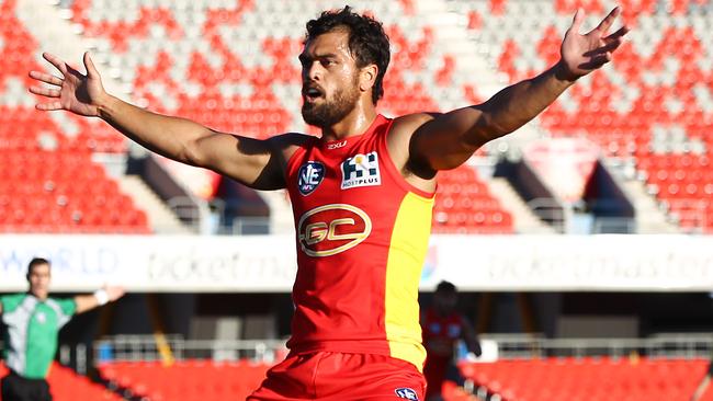 Karmichael Hunt in action for Gold Coast. Picture: Radke Brendan