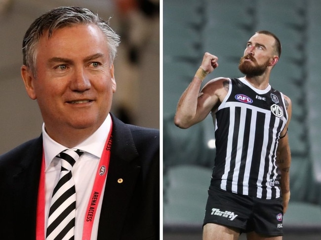 Eddie McGuire and Charlie Dixon.