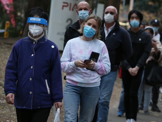 Despite delays in the country’s vaccine rollout, many see the handling of the pandemic as an overall positive for the PM. Picture: Lisa Maree Williams/Getty Images