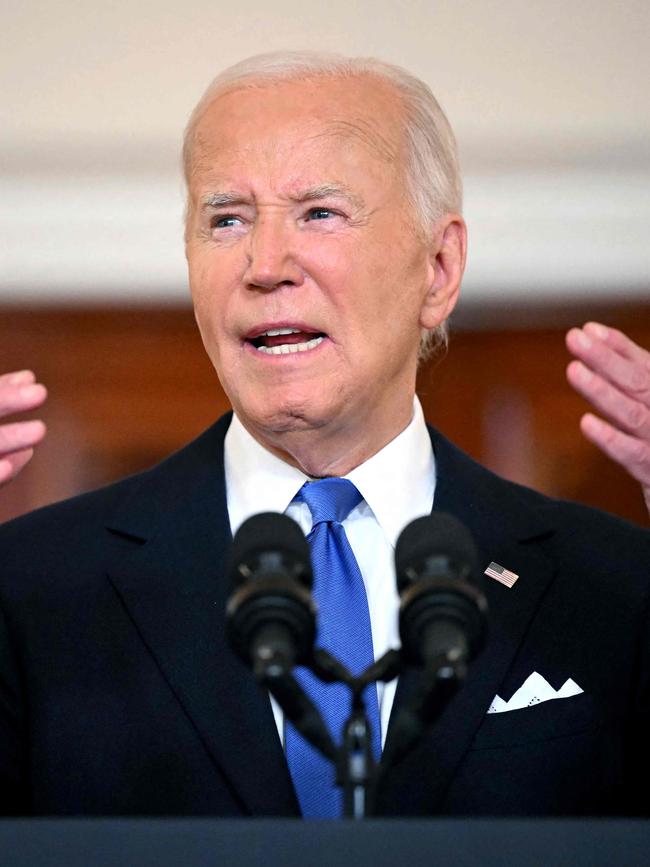 US President Joe Biden