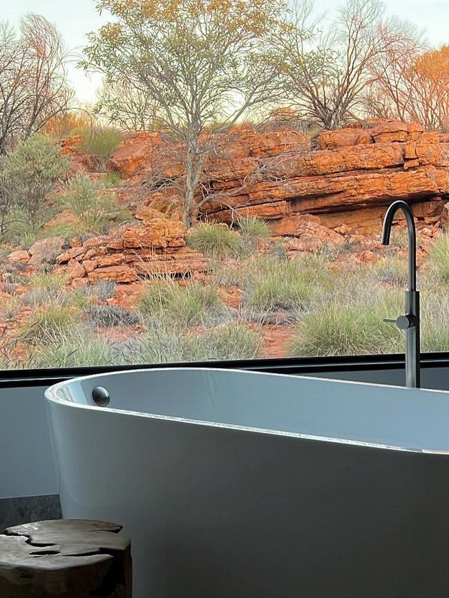 Who says you can’t do outback Australia in luxury? Picture: Chantelle Francis