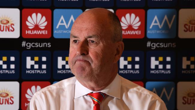 Gold Coast Suns Chairman Tony Cochrane. Photo: Steve Holland