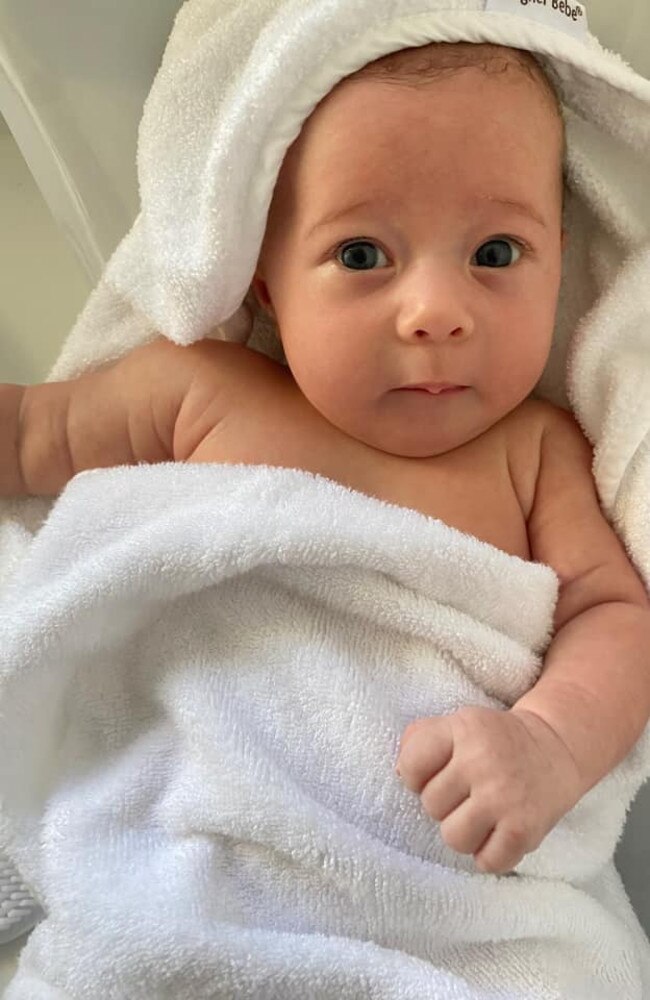 Zahli Grace Dingle was born on December 31, 2021, weighing 3660g, at Mackay Base Hospital. Picture: Nikita Sutton DMBD21