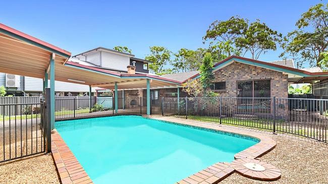 Weekly rent for this five-bedroom house on Michel Dr, Currumbin Waters is priced at $1,500