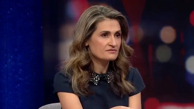 Q&amp;A host Patricia Karvelas was left speechless when questioned after parroting the Yes campaign’s sophistry, claiming indignantly that ‘Indigeneity isn’t race’. Source: ABC