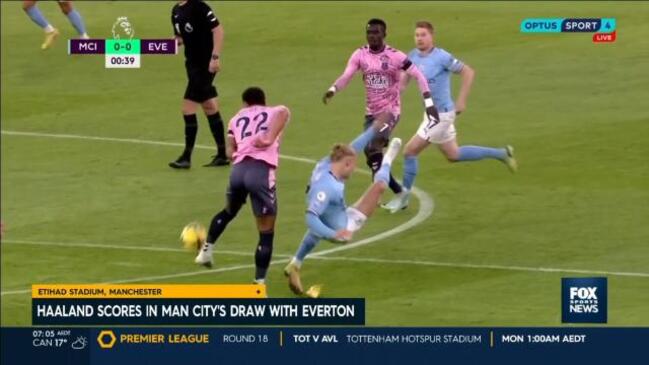 Stunning Everton equaliser in City draw