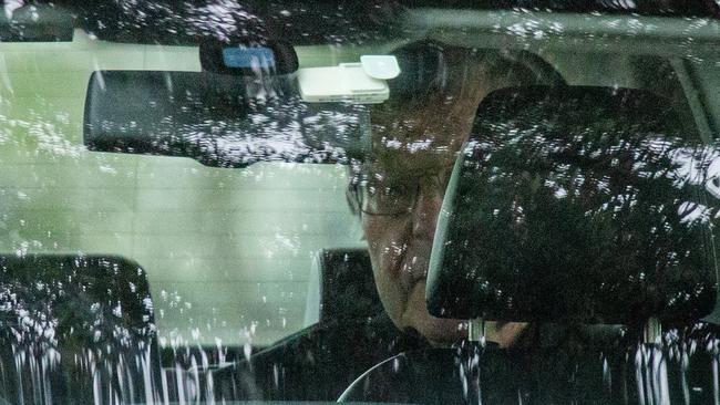 Free in Holy Week.... Cardinal Pell leaves Barwon Prison today. Picture: Mark Stewart