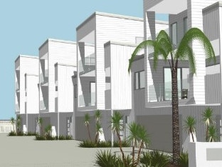 What the complex would look like from the driveway. IMAGE: Insite SJC