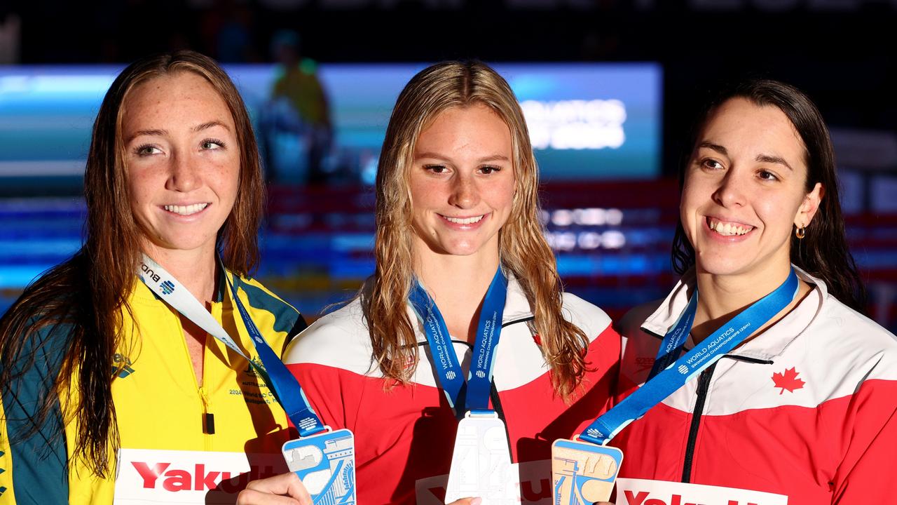 Short Course World Championships swimming Lani Pallister medals twice