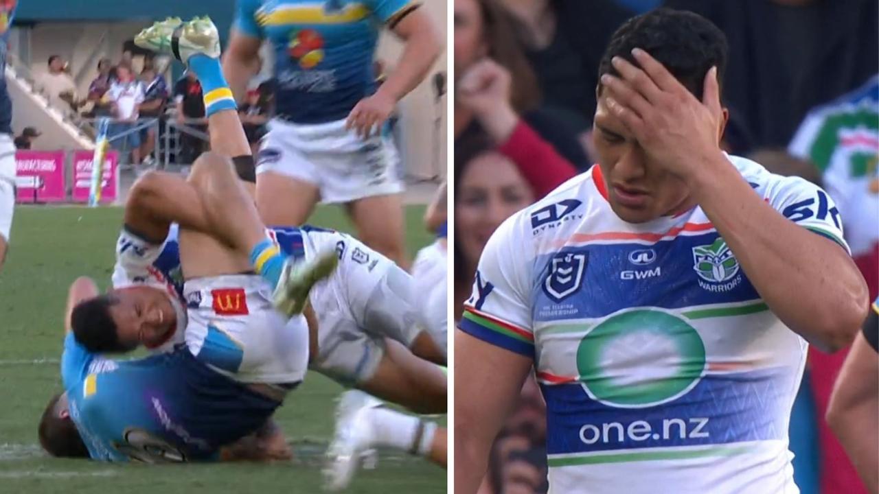 ‘Absolute joke’: NRL erupts as Roger Tuivasa-Sheck controversially sin binned