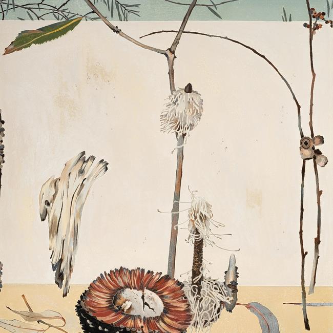 Cressida Campbell, Bush remnants, 1986, National Gallery of Australia, Kamberri/Canberra, purchased 2021, © Cressida Campbell