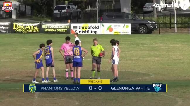 Replay: Phantoms Yellow v Glenunga White (U14 div 5)—SANFL Juniors preliminary finals