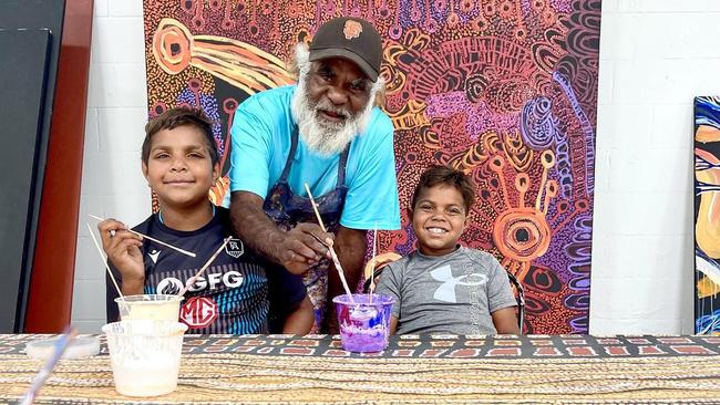 APY artist and whistleblower Paul Andy. Picture: APY Art Centre Collective