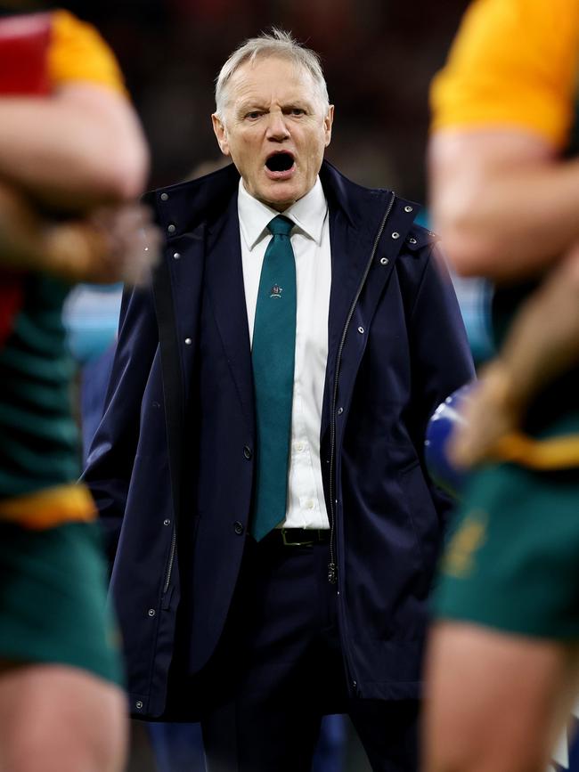 Australian coach Joe Schmidt. Picture: Michael Steele/Getty Images.