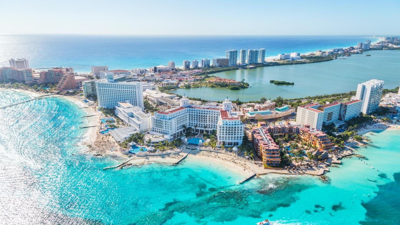 Cancun is a huge draw for tourists in Mexico. Picture: Getty Images.