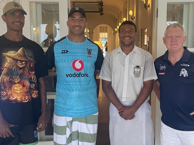 Phil Gould announces to signing from the 'Kikau Academy'.(https://x.com/PhilGould15/status/1848595197351104665) Picture: Twitter